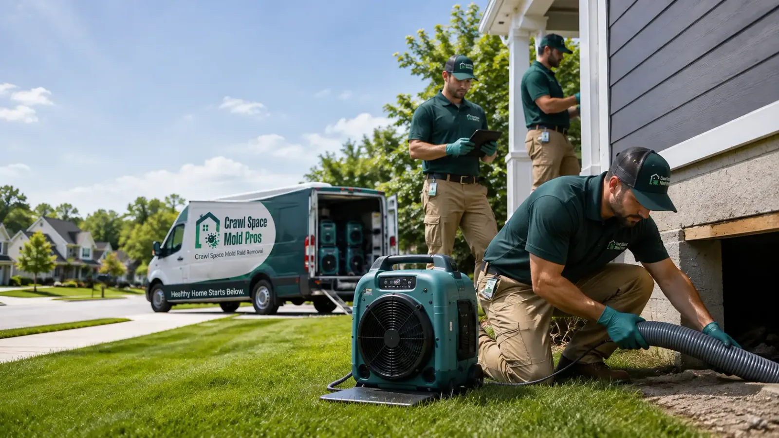 Crawl Space Mold Removal in Tridell, UT